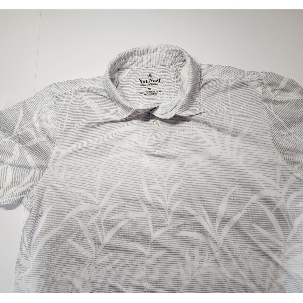 Nat Nast Luxury Originals Size‎ XL Short Sleeve Polo Shirt
